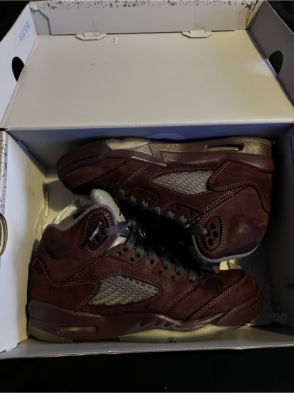 jordan 5 burgundy